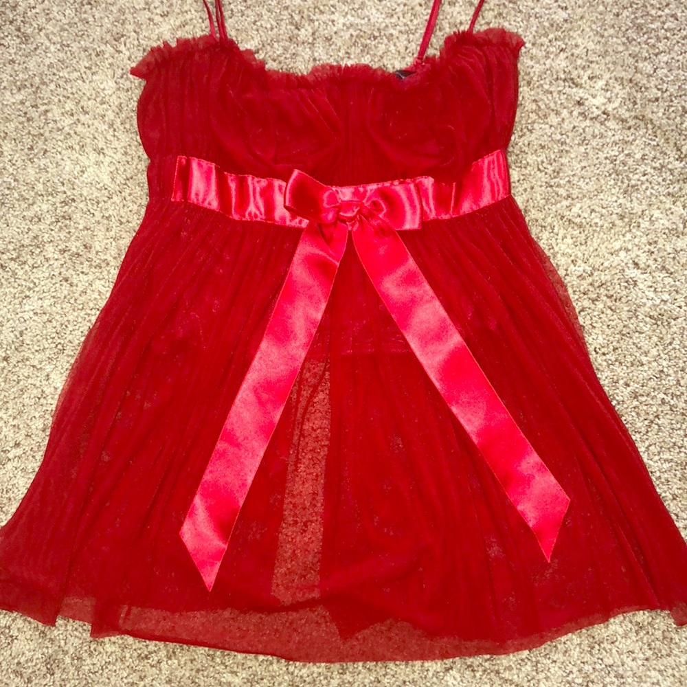 Red Corset Top